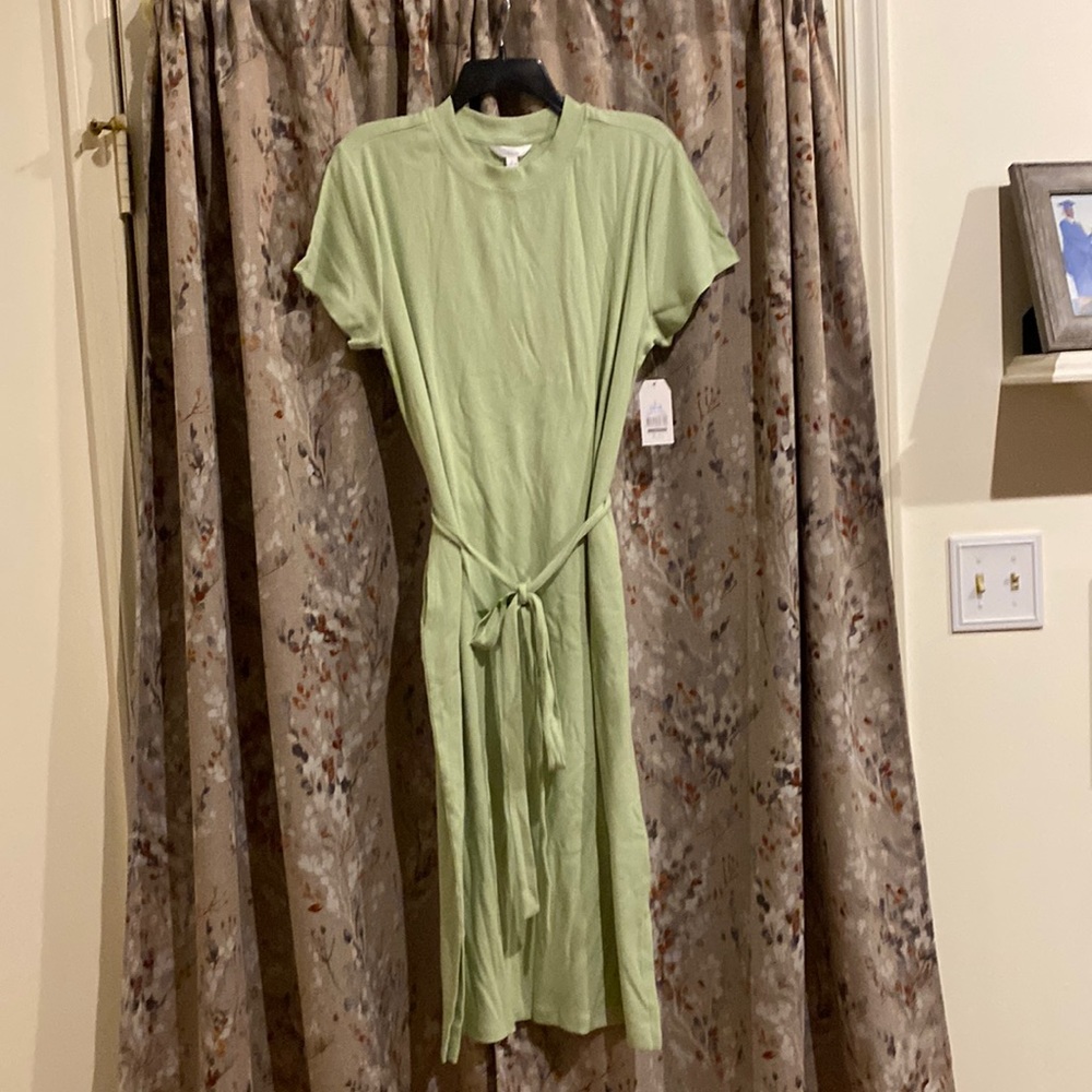 Light sage dress